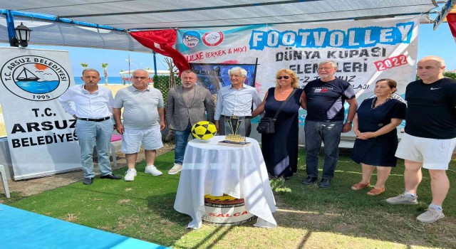 Dünya Footvolley Şampiyonası eleme maçları Hatayda oynanacak