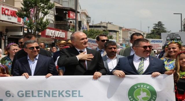 Düzce Otları Bereket Festivali renkli görüntüler oluşturdu