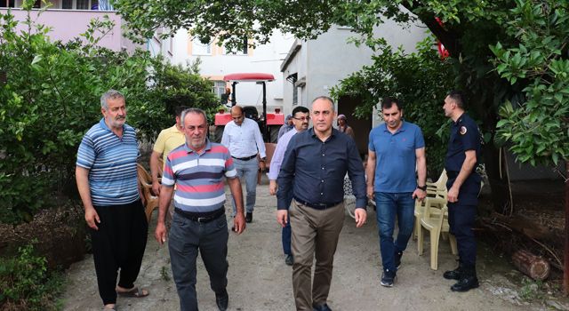 Düziçi Kaymakamı Turgay İlhan’dan şehit babasına “Babalar günü” ziyareti