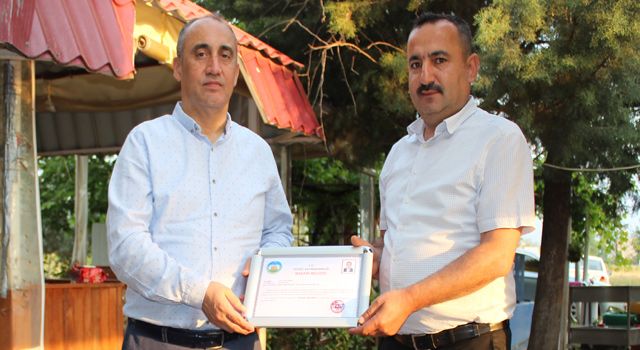Düziçi Kaymakamlığı Yazı İşleri’nde görevli Öner’e veda yemeği