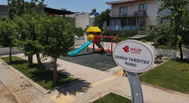 Efelerde Ekrem Targıtay Parkı hizmete açılıyor