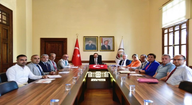 Eğitim alanında yürütülen çalışmalar değerlendirildi