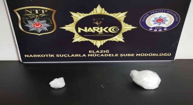 Elazığda uyuşturucuyla mücadele çalışmaları: 2 tutuklama