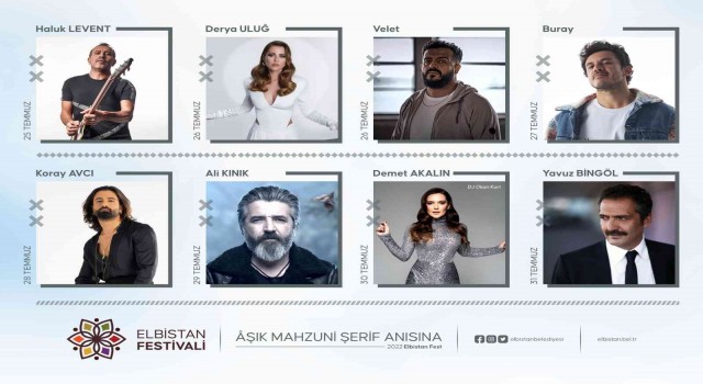 Elbistan Festivali yüz binlerce kişiyi ağırlayacak