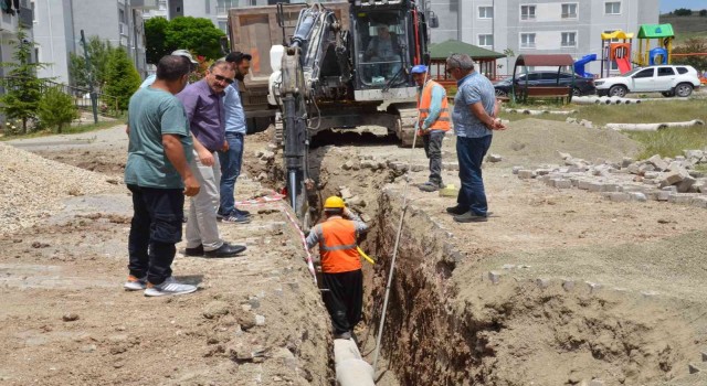 Emette alt yapı çalışmaları tüm hızıyla devam ediyor