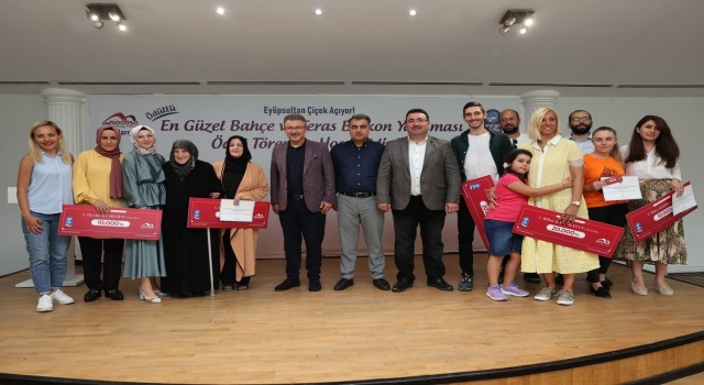 En Güzel Bahçe, Teras ve Balkon Yarışmasında ödüller sahiplerini buldu