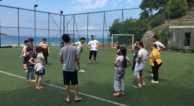 Engelli Bireyler Beyoğlu Belediyesinin Kefken Kampında yazın tadını çıkartıyor