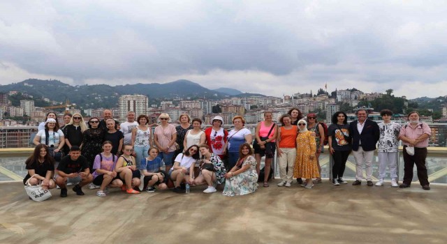 ERASMUS projesiyle Rizeye gelen yabancı öğrenciler Karadenizi keşfediyor