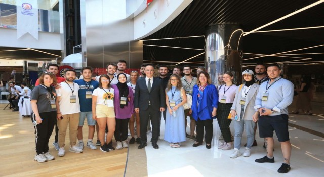 Erasmuslu gençler Pamukkalede buluştu