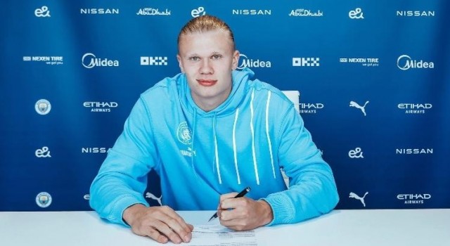 Erling Haaland, Manchester Citye imzayı attı