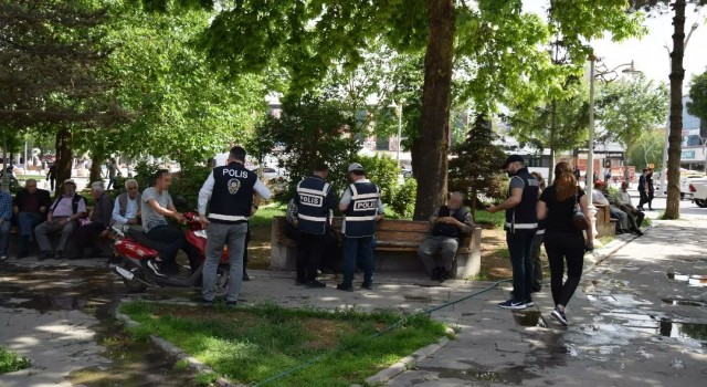 Erzincanda huzur ve güven uygulaması