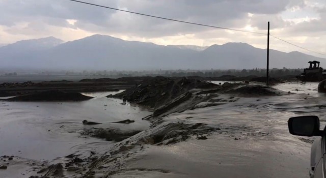 Erzincanda sel felaketi, kent adeta sular altında kaldı