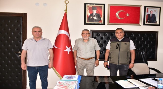Eskişehir Orman Bölge Müdürü Bozdan Başkan Bozkurta ziyaret