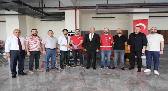 Eskişehir OSBden örnek kan bağışı kampanyası