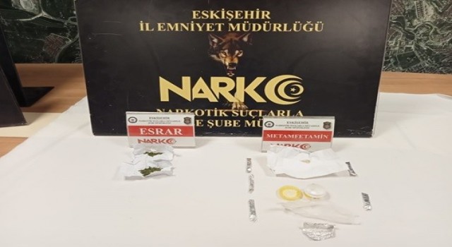 Eskişehirde 6 şahıs uyuşturucu ticareti ve bulundurma suçlarından gözaltına alındı