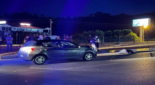 Fethiyede otomobilin çarptığı kadın hayatını kaybetti