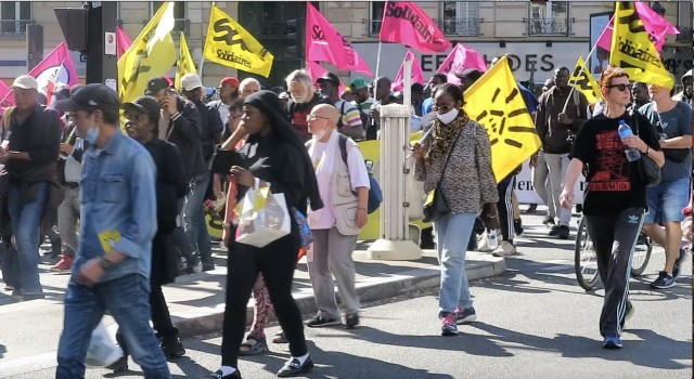 Fransada ırkçılık karşıtı protesto