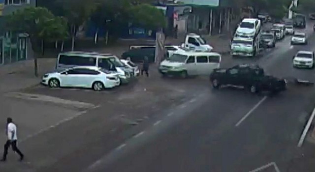 Gaziantepte trafik kazaları kamerada