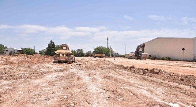 Gaziler Sanayi Sitesine yeni yollar yapılıyor