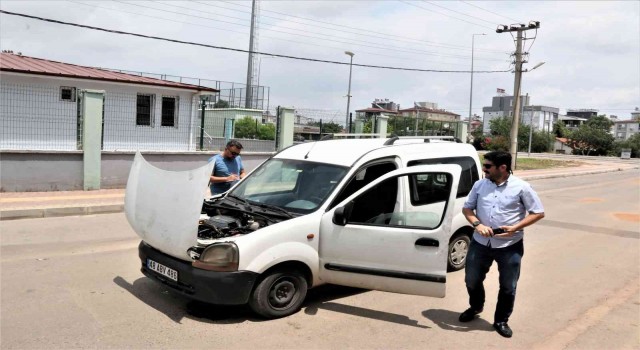 Gece uyumak için araç çaldılar
