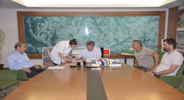 Gedizde 36 adet termal konaklama birimleri sözleşmesi imzalandı