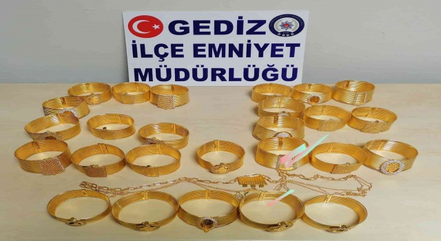 Gedizde kuyumcuları dolandırmaya çalışan 2 şahıs yakalandı