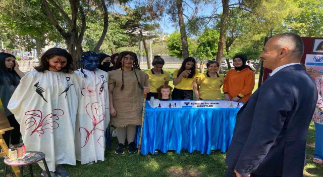 Geleceğin meslek öğrencileri Diyarbakırda fuar düzenledi