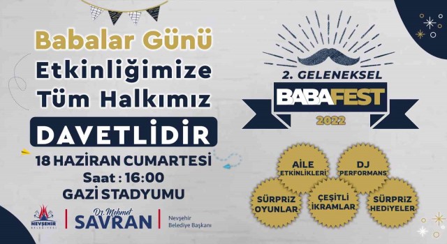 Geleneksel 2. babafest 18 Haziran Cumartesi günü yapılacak