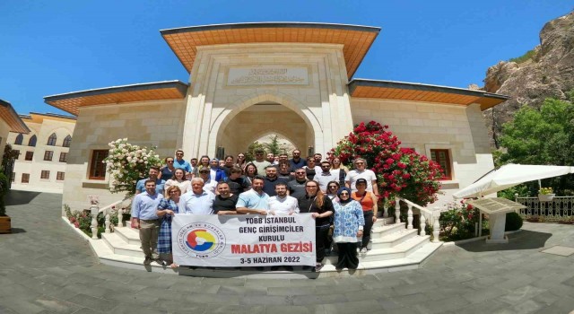 Genç girişimciler Darendeye hayran kaldı