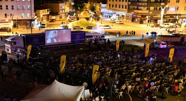 Gezen Sinema Tırının son durağı Kulu ilçesi oldu