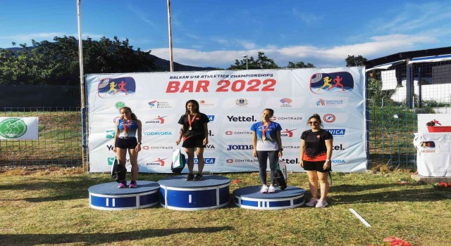 GKVli Hatice Kılıç atletizmde Balkan Şampiyonu oldu