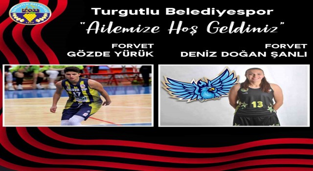 Gözde Yürük ve Deniz Doğan Şanlı Turgutlu Belediyesporda