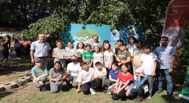 Gürsuda çocukların doğayı koruyan hayalleri ödüllendirildi