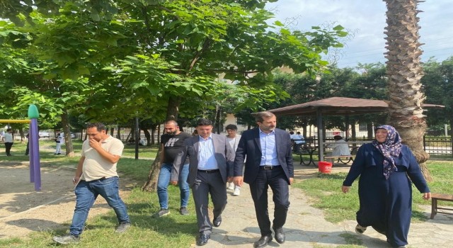 Gürsuda parklar yenileniyor