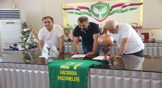 Hacı Baba Pastaneleri, Amed Sportif Faaliyetlere göğüs sponsoru oldu