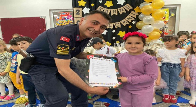 Hanönüde karne heyecanı