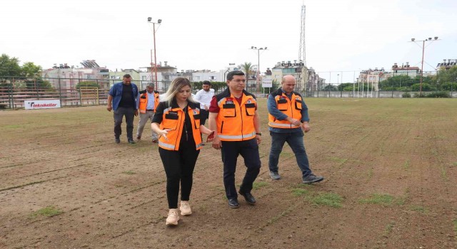 Hasan Doğan Stadyumunda zemin ve çim yenileme çalışmaları başladı