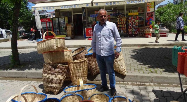 Hasat öncesi fındık sepetleri satışları başladı