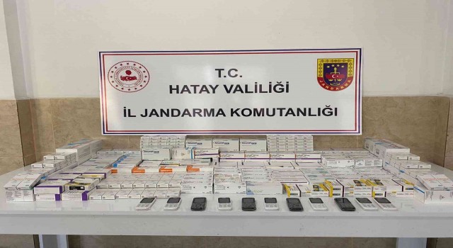 Hatayda 3,5 milyon liralık kaçak ilaç ele geçirildi