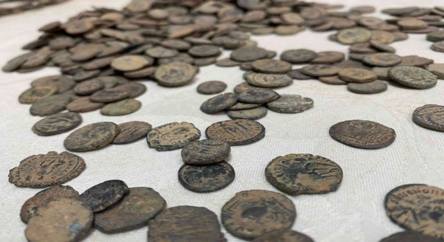 Hatayda 6 bin 670 sikke ele geçirildi