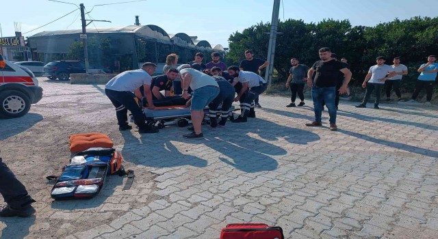 Hatayda iki motosiklet çarpıştı: 3 yaralı
