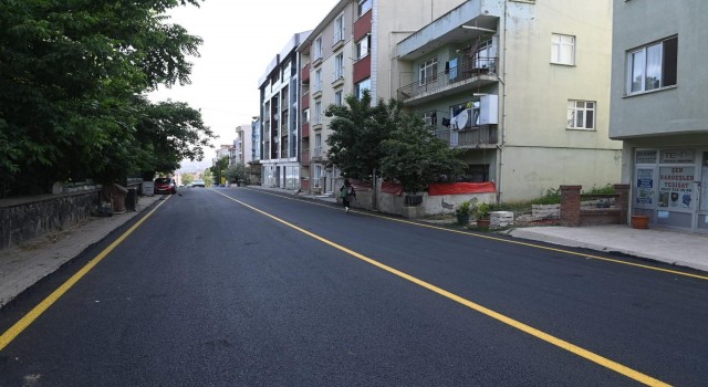 Havaların ısındı, Tekirdağda asfalt sezonu başladı