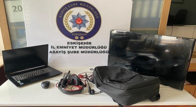 Hırsız yakalandı, 20 bin liralık hırsızlık malzemesi sahibine teslim edildi