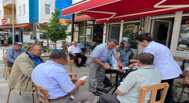 Hisarcıkta sigaranın zararları anlatıldı