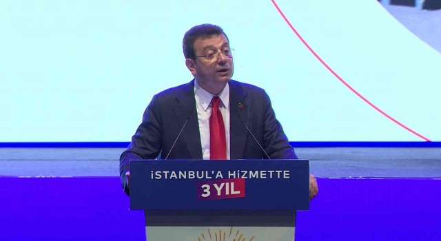 İBB Başkanı Ekrem İmamoğlu: “Önce insana değer veriyor ve insana yatırım yapıyoruz”