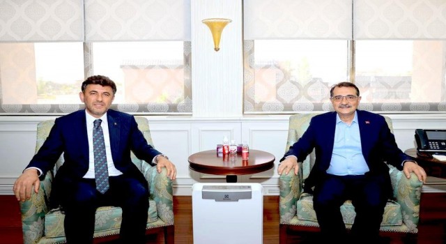 İl Başkanı Zihni Çalışkandan Bakan Dönmeze ziyaret