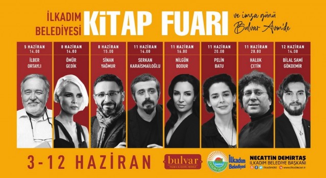 İlkadım Belediyesi Kitap Fuarı başlıyor