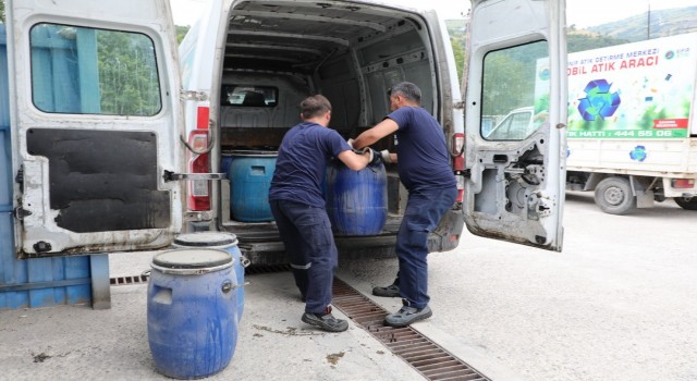 İlkadımdan 2022de 2 bin litre atık yağ hedefi