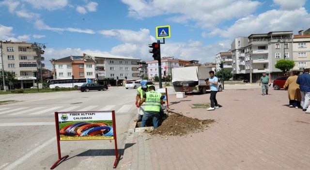 İnegöl fiber optik altyapıya kavuşuyor