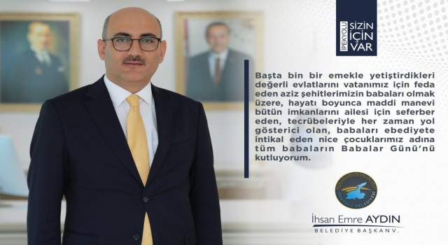 İpekyolu Kaymakamı ve Başkan Vekili Aydından babalar günü mesajı
